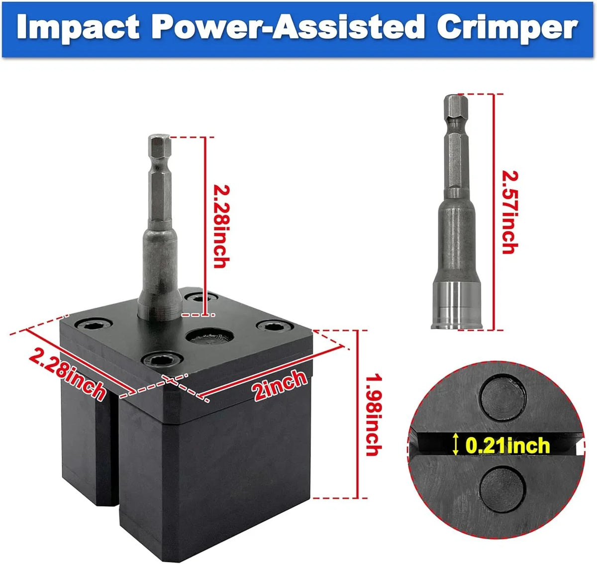 Impact Driver & Power-Assisted Sheet Metal Crimper for C5A2
