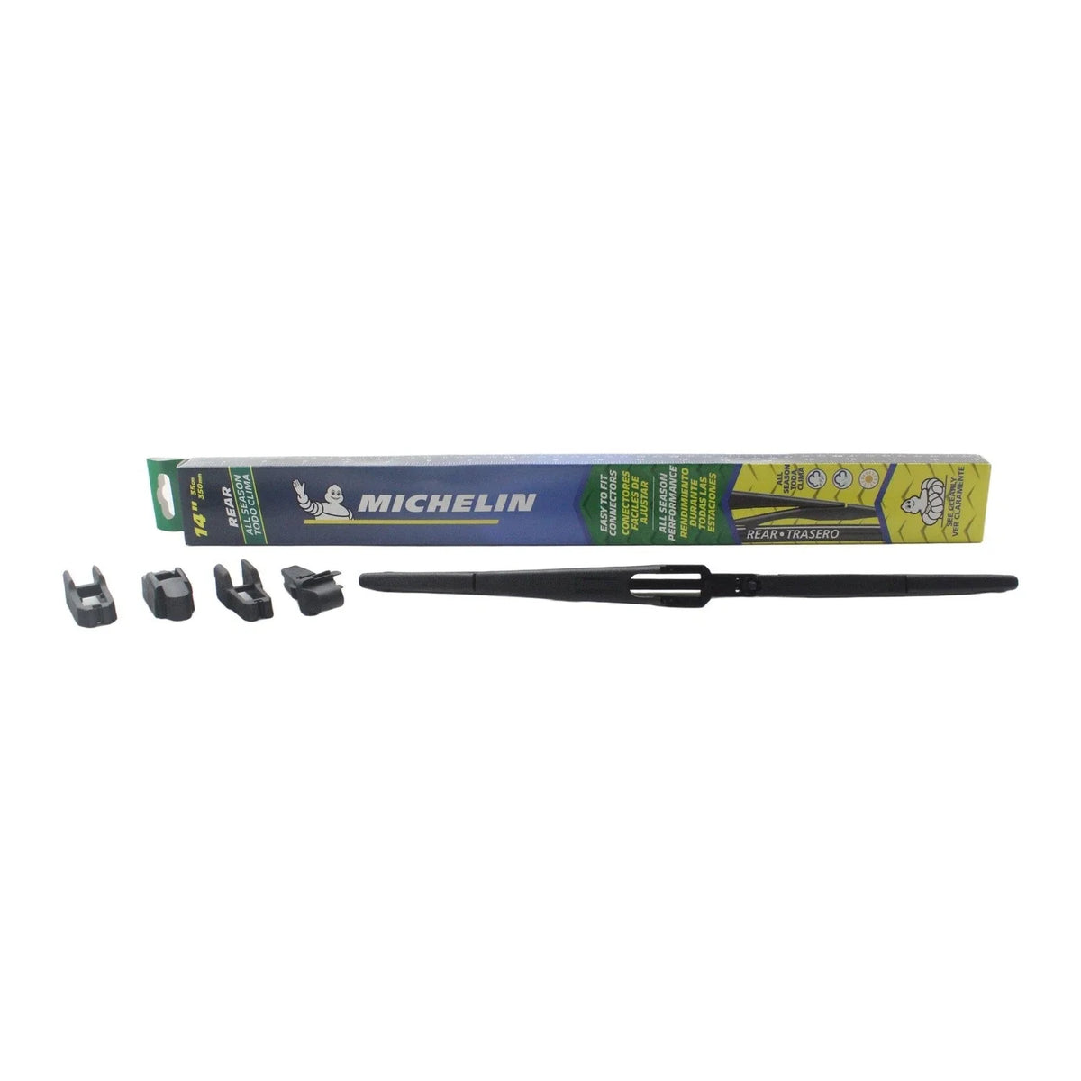 Set of 5 Michelin Rear Wiper Blades 14" Curved-Fit All-Weather
