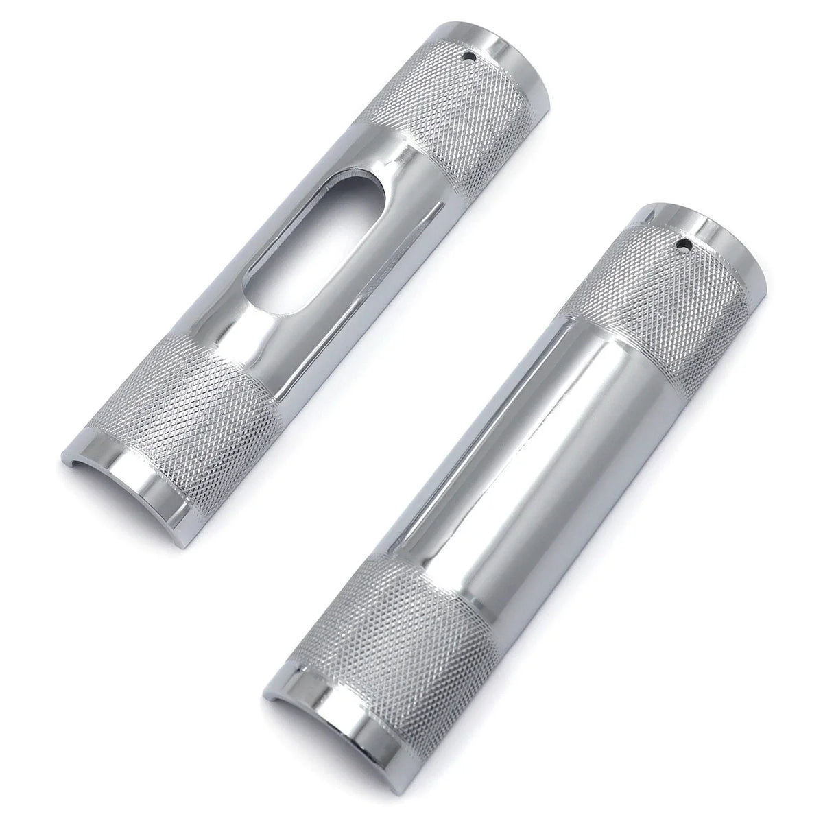 Steel Handlebar Riser Adapter, Chrome Finish, 1'' to 1.25'' for Harley