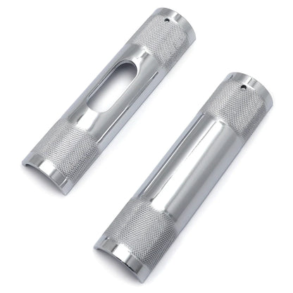 Steel Handlebar Riser Adapter, Chrome Finish, 1'' to 1.25'' for Harley