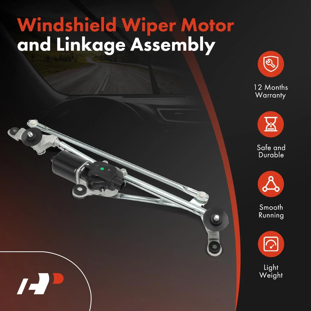 Front Linkage Assembly with Wiper Motor for Nissan NV200 2013-2017