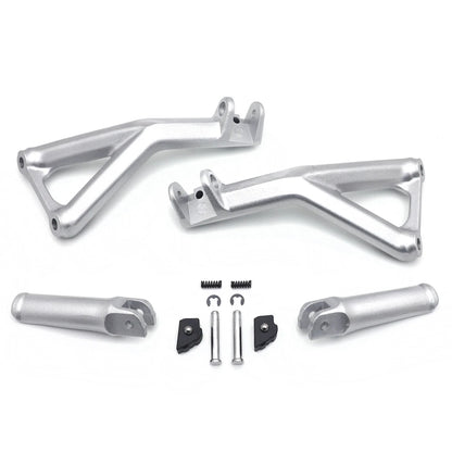 Silver Rear Passenger Footpeg Bracket for Ducati Panigale V4/S 2018-2020