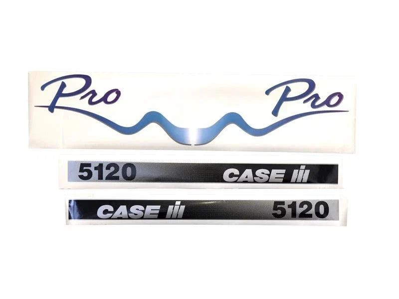 Replacement Bonnet Decal Set for Case IH 5120 Pro Tractor