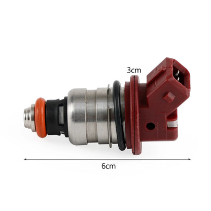Set of 4 Fuel Injectors for Seadoo GTX/RX/LRV/XP/3D (2000–2007) 275500460