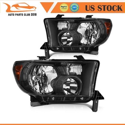 Headlight Assembly Set - Left & Right for 2008–2017 Sequoia