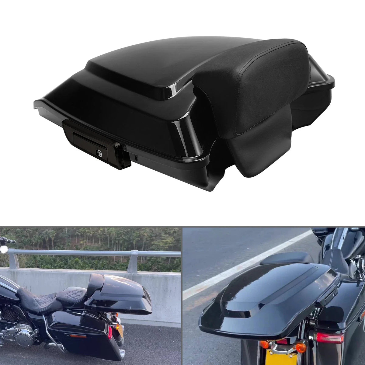 Razor Trunk Pad Mount Rack for Harley Street Road Glide (2014–Present)
