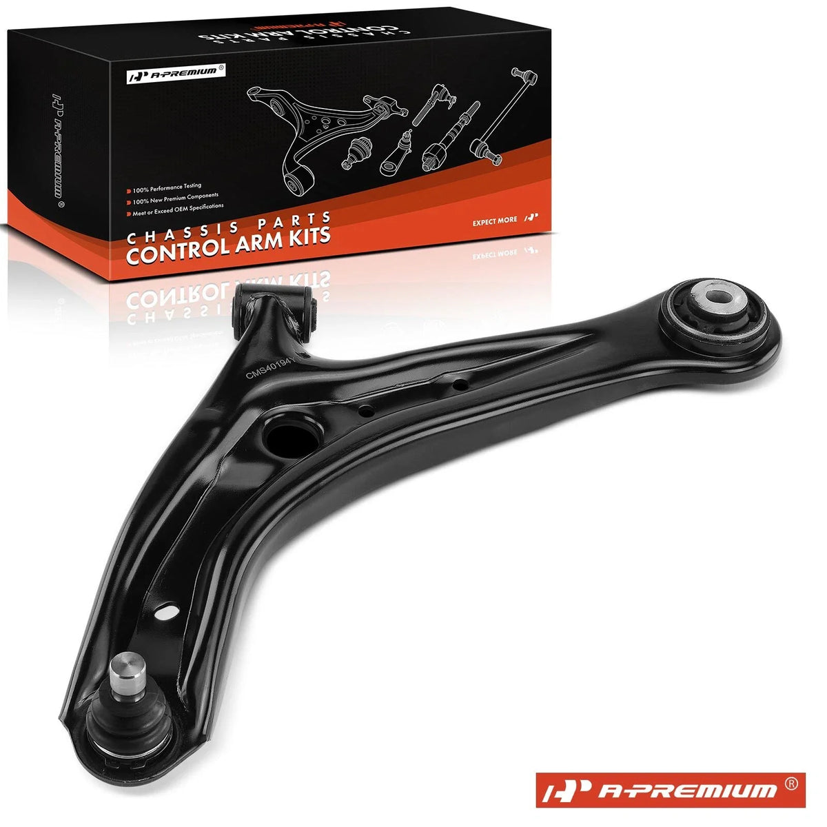 Front Left Lower Control Arm with Ball Joint for Ford Fiesta (2011–2019)