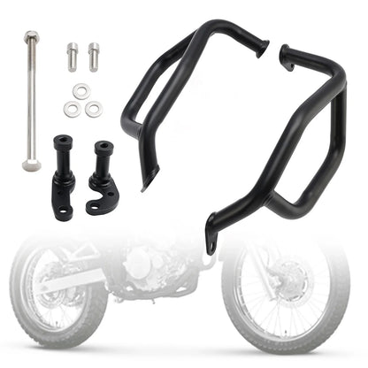 Crash Bar Engine Protect Guard Frame Lower for Honda NX400 NX500 (24)