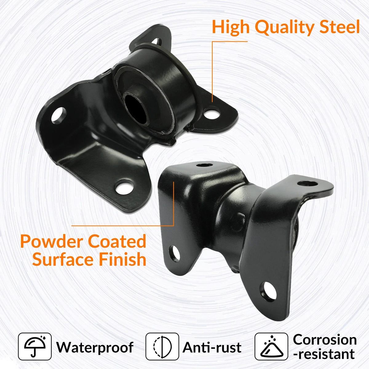 Torsion Bar Support Bushing Heat Shield for Chevy Sierra 1999-2007