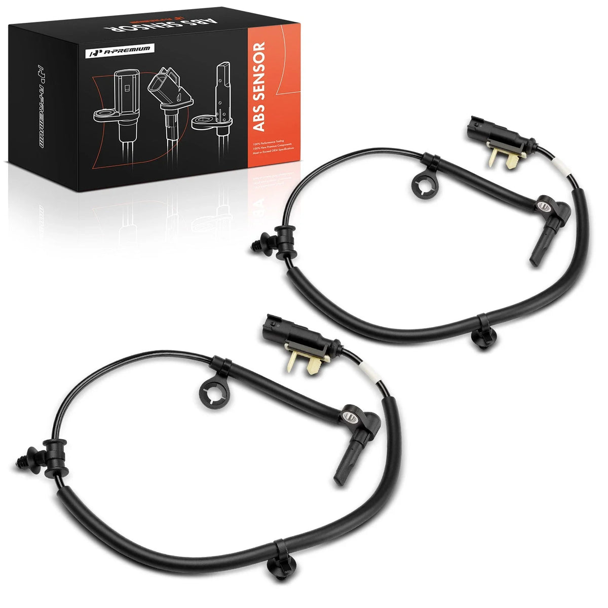 2X Rear ABS Wheel Speed Sensor for Buick Envision (2018–2020)