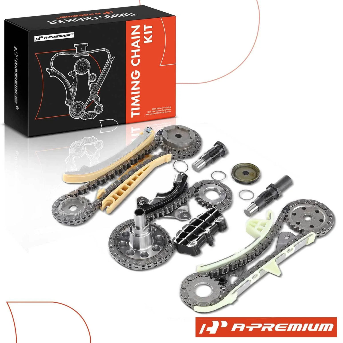 10x Timing Chain Kit for Ford Explorer (1997–2010) Mustang (2005–2010) Ranger