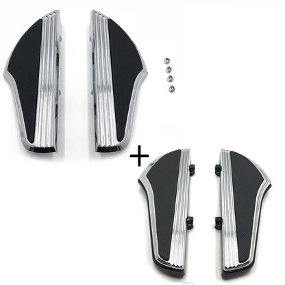 Defiance Footboard Set for Harley Dyna (2012–2016) & Touring (2000–2019)