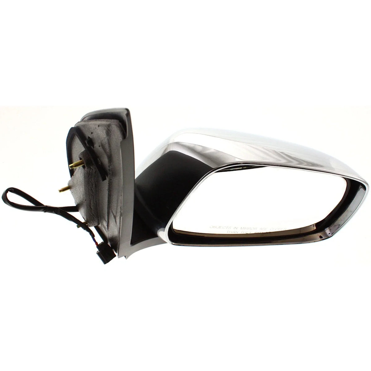 Chrome Manual Folding Power Mirror for Right Nissan Frontier 2005-2010