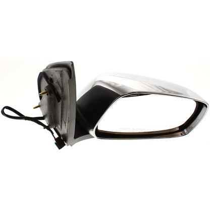 Chrome Manual Folding Power Mirror for Right Nissan Frontier 2005-2010