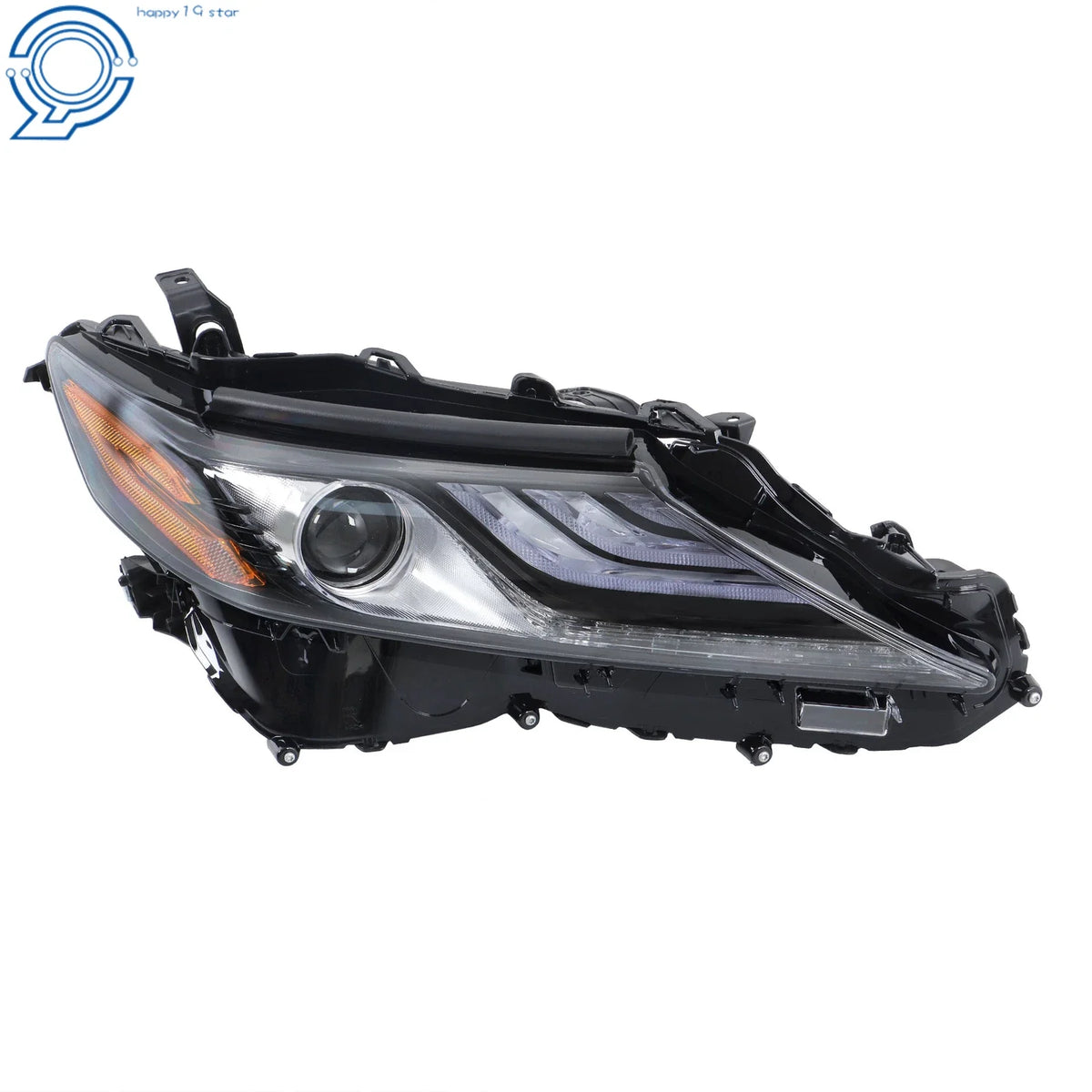Full LED Headlight for Toyota Camry (2021–2022) Black Passenger RH Side