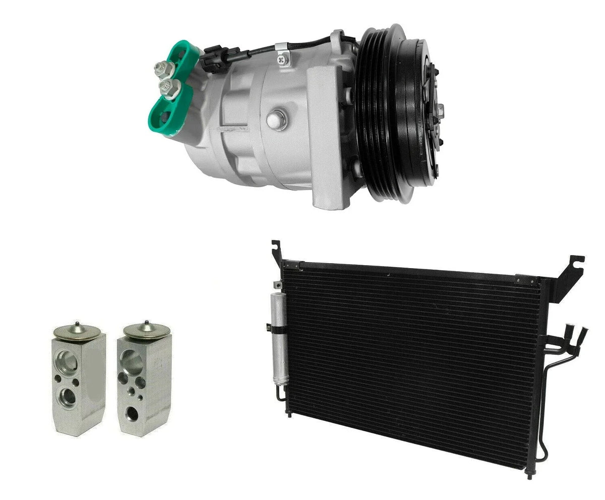 A/C Compressor Kit With Condenser for Infiniti FX35 3.5L (2005–2008)