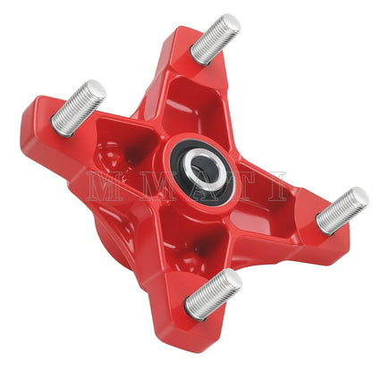 Front Red Wheel Hub for Honda Sportrax 250 400 (TRX250EX TRX400EX TRX250X TRX400X)