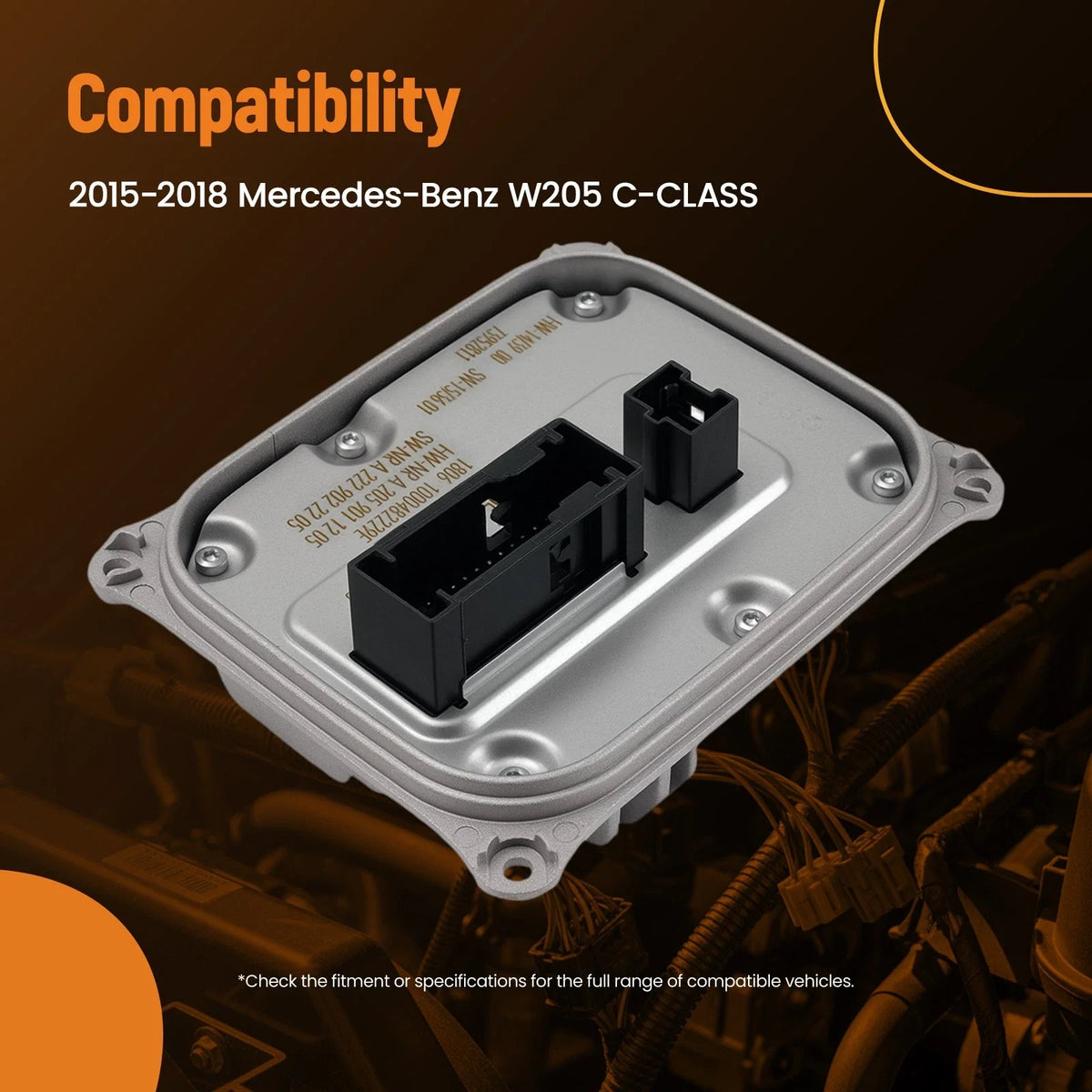 Ballast Control Unit for Mercedes W205 C-Class (2015)