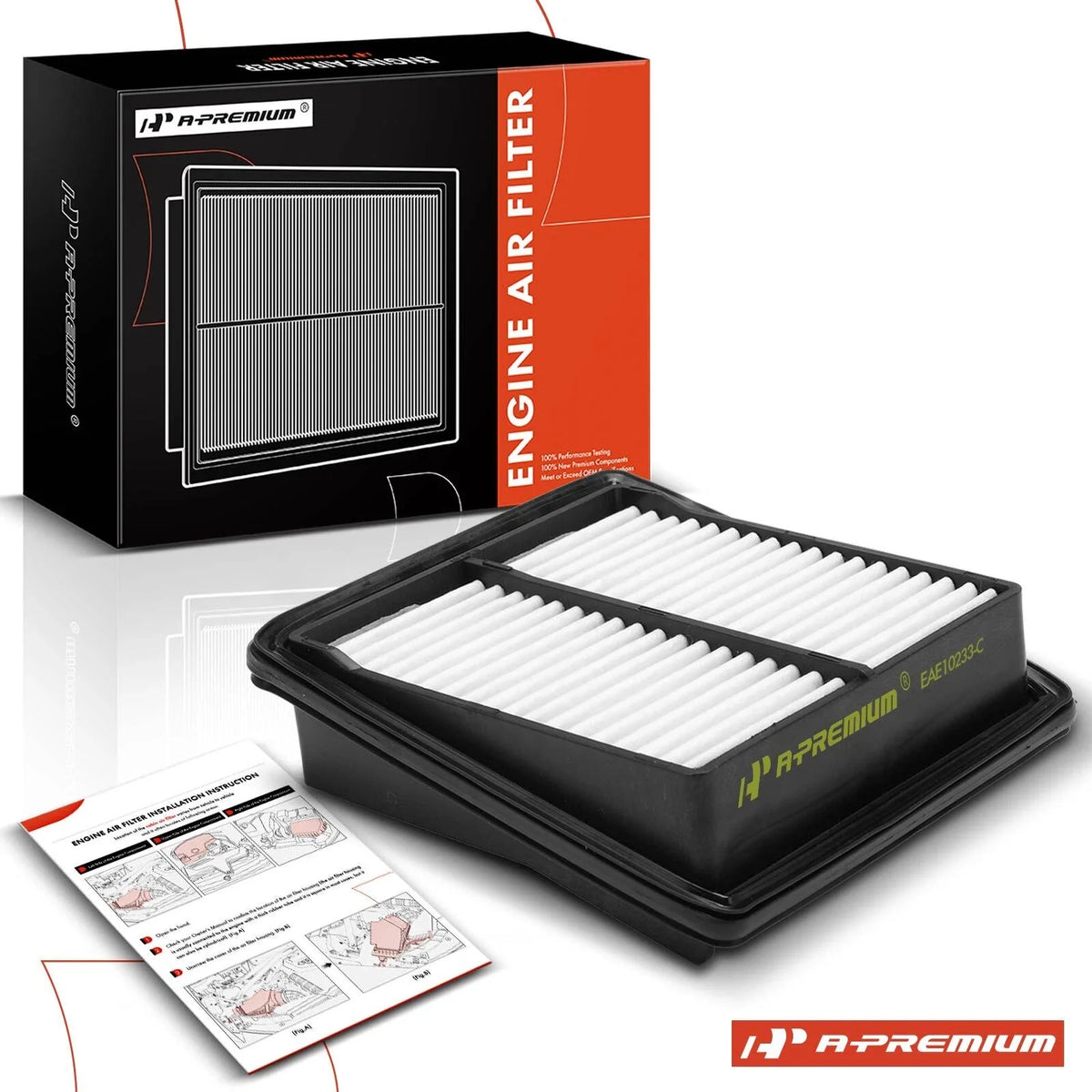 Engine Air Filter for Honda Fit (2007–2008)