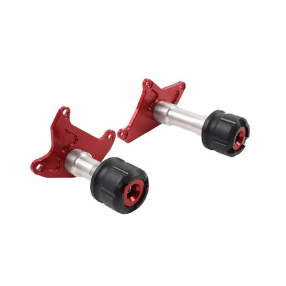 2X Red Protector Frame Sliders for Honda Grom MSX125 (2013-2020)