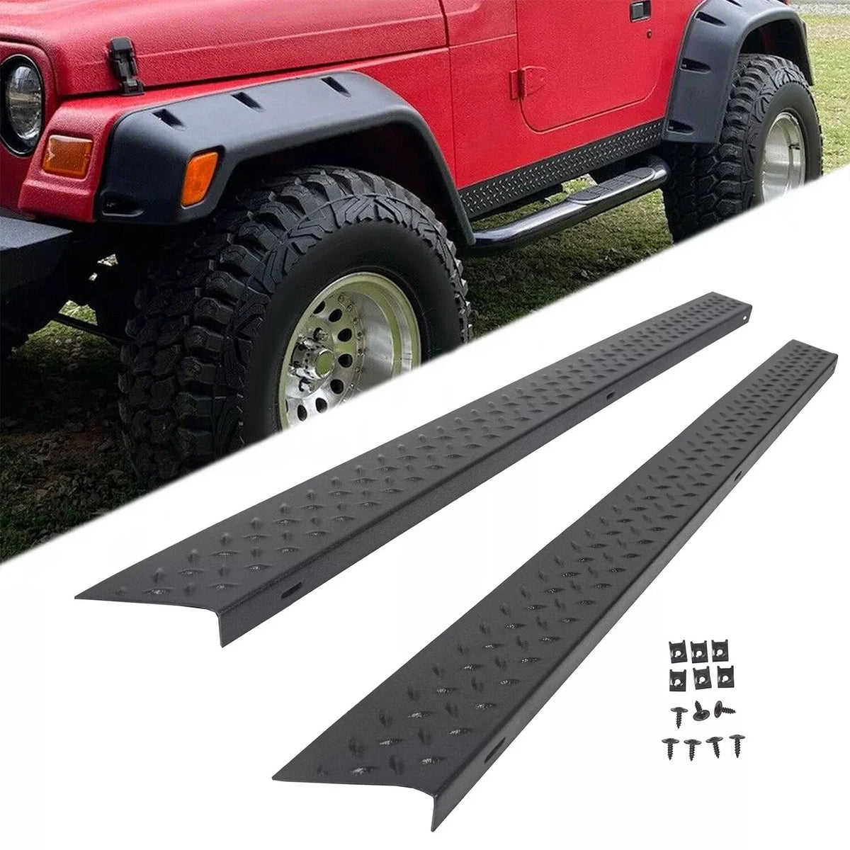 Rocker Panel Set for Jeep Wrangler TJ (1997–2006) 11650.05