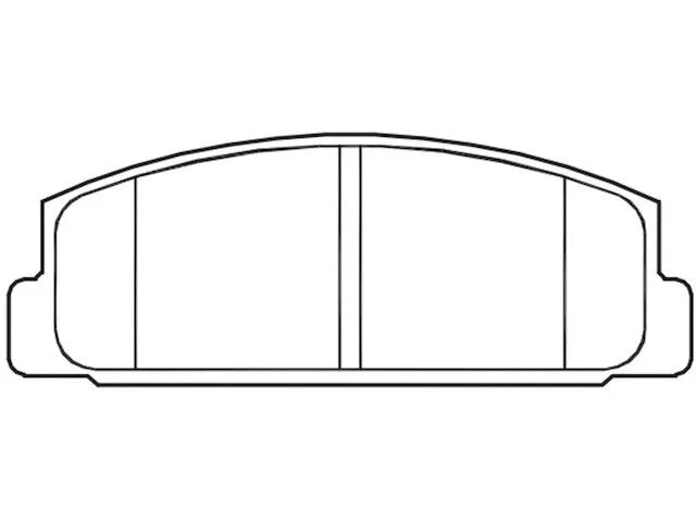 Rear Brake Pad Set for Mazda RX7 (1984–1995) RV658WN