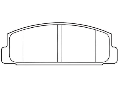 Rear Brake Pad Set for Mazda RX7 (1984–1995) RV658WN