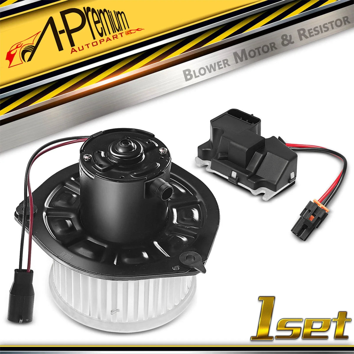 HVAC Blower Motor & Resistor Kit for Chevrolet Corvette (C6, 2005–2013)