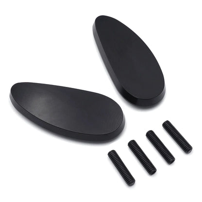 Black Block Off Plate for Honda CBR1000RR 2008-2021 and VFR1200 2010-2014