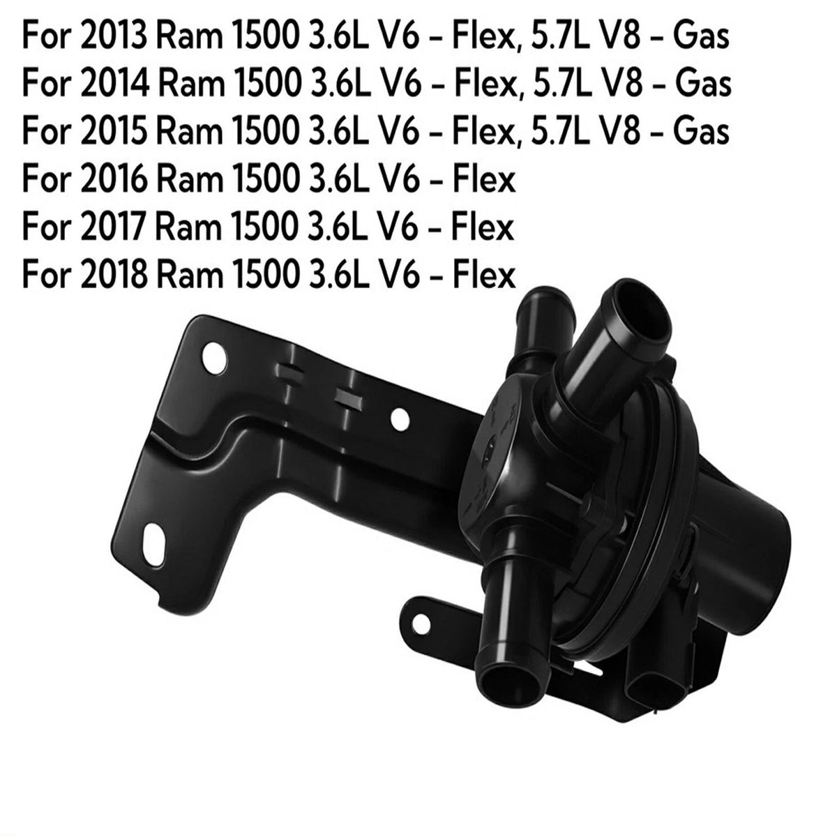 3 Way Coolant Heater Control Valve for Dodge Ram 1500 (2013–2018)