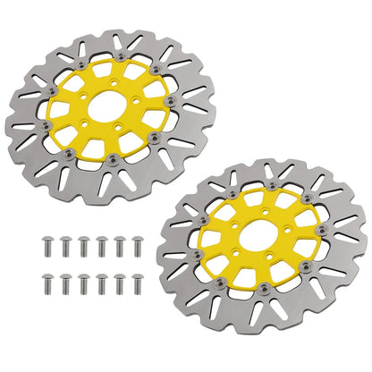 Front Brake Disc Rotor Kit - 2 Pieces for Harley-Davidson Touring 2008–2019