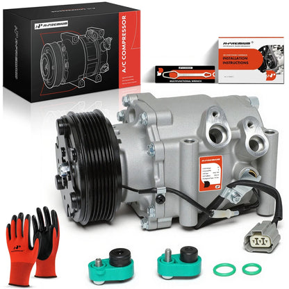 A/C Compressor with Clutch for Honda Civic (2002–2005) Acura EL (2001–2005)