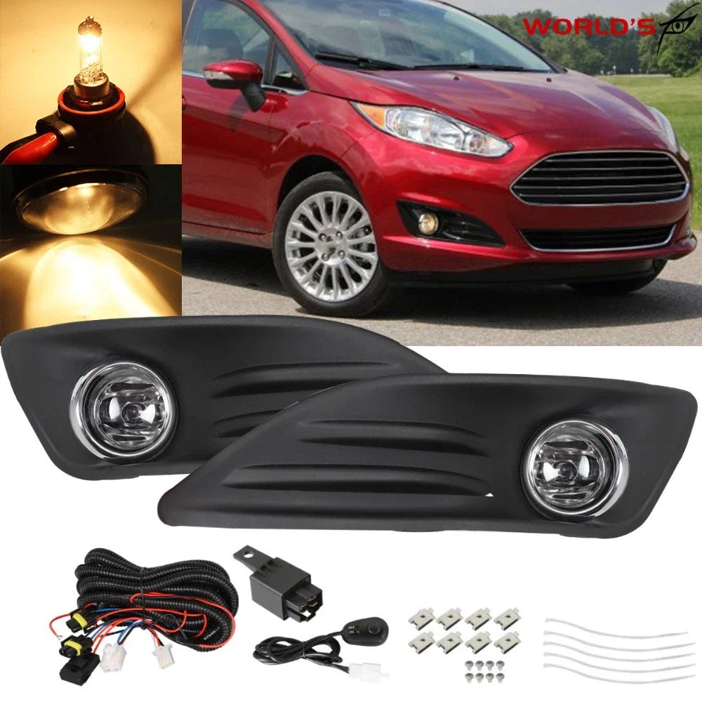 Fog Light Wiring Switch Kit for Ford Fiesta (2014–2018)