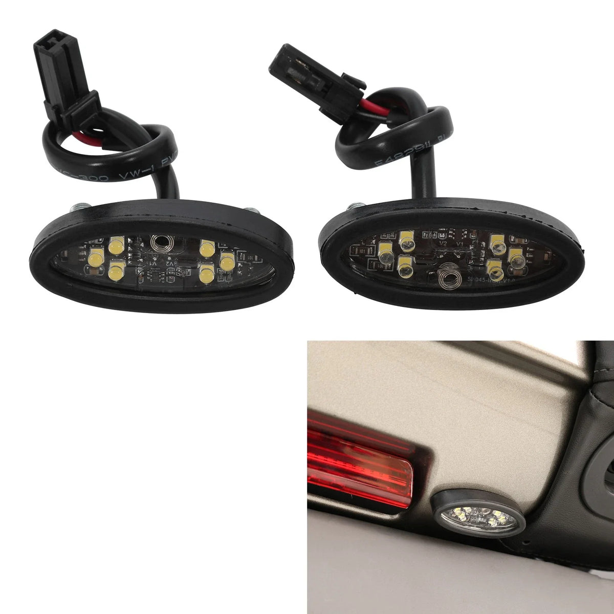 Rear Trunk LED Lights Kit for Harley Road King, Street, Electra Glide (2014–2025)