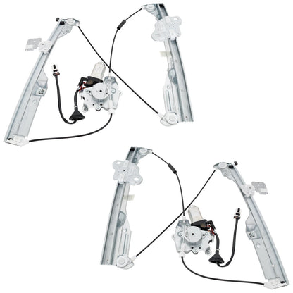 Power Window Regulator Set for Infiniti G35 (2003–2007) Front with Motor