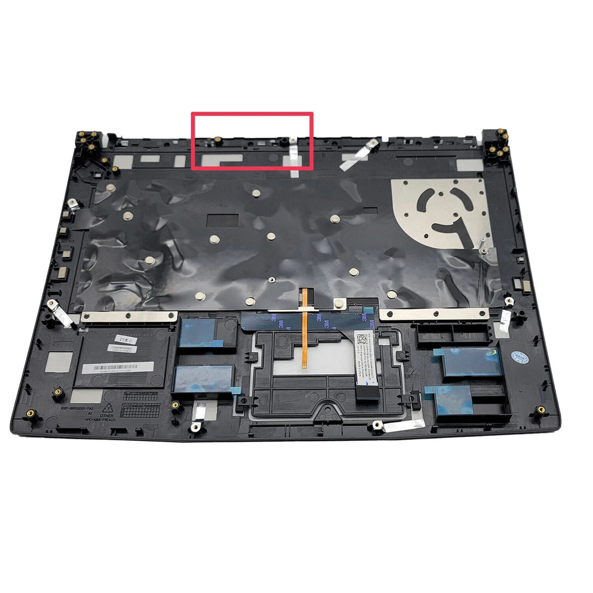 Backlit Palmrest Keyboard for MSI GF65 9SD 9SE 10SD MS-16W1 (2019–2021)