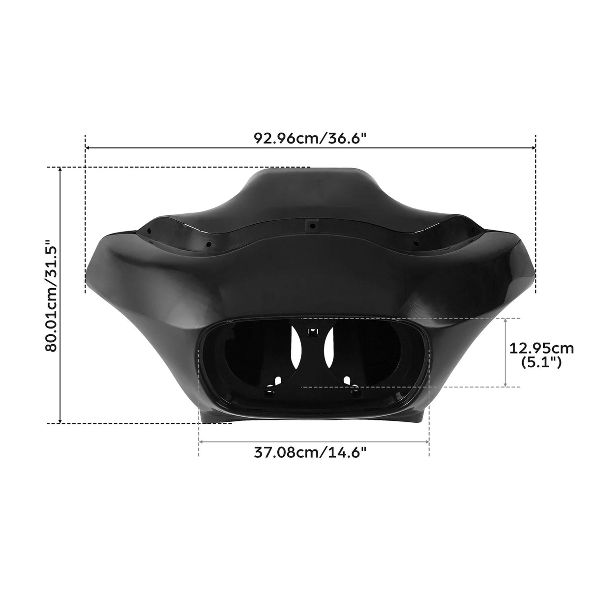 Inner Outer Fairings for 5.75" Dual Headlight Harley Road Glide FLTR 1998-2013