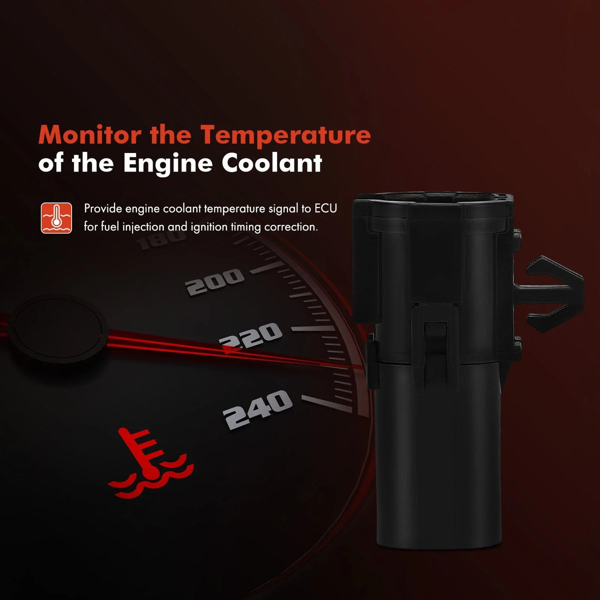 Engine Coolant Temp Sensor for Cube Juke Nissan (2009-2017)