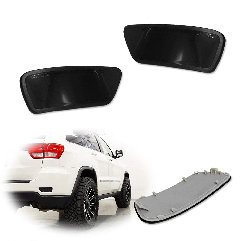 Smoked Reflector Bumper Lamp for Jeep Compass Grand Cherokee, Dodge Journey