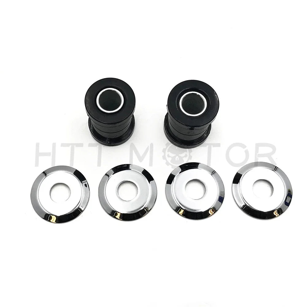 Handlebar Bushings Kit for Harley 1973–Present - Thermoplastic Black