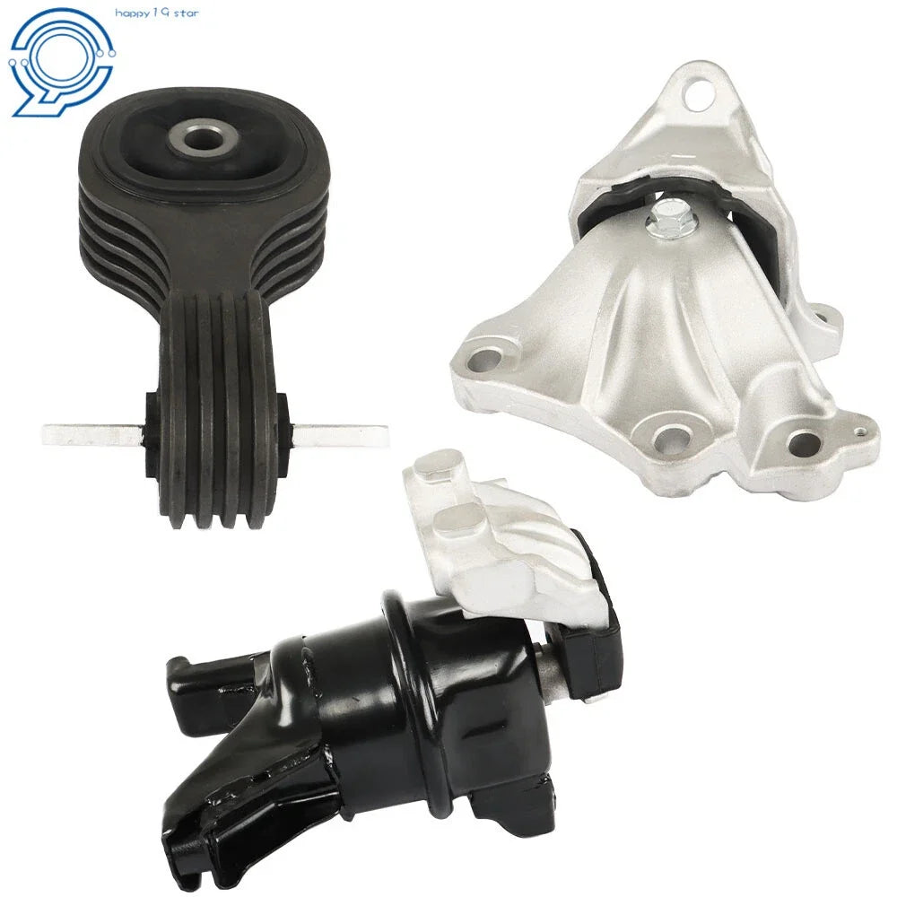 3X Engine Motor & Transmission Mount Set for Honda Civic (2012–2013)