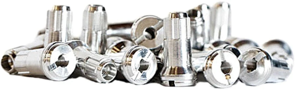 Set of 36 DUBYA Rear Spoke Nipples Silver for Honda CRF150RB & CR85R (2003–2017)