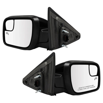 Pair Side Mirrors for Ford Explorer (2011–2015) Heated Power-Folding