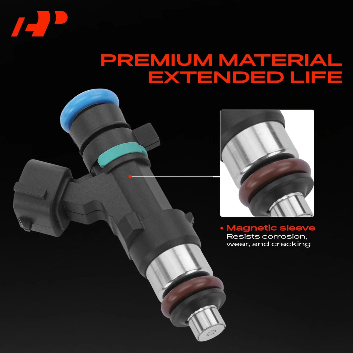 4-Pack Fuel Injectors for Nissan Sentra Altima Rogue (2007-2013)