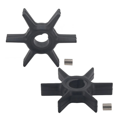 Water Pump Impeller & Key (2 Stroke 6-15 HP) for Mercury Outboard