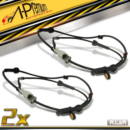 2X Rear ABS Wheel Speed Sensor for Nissan Rogue (2008–2013) AWD