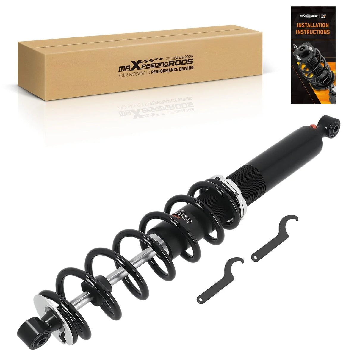 Front Shock Strut with Coil Spring for Polaris General 1000 EPS (2017–2025)