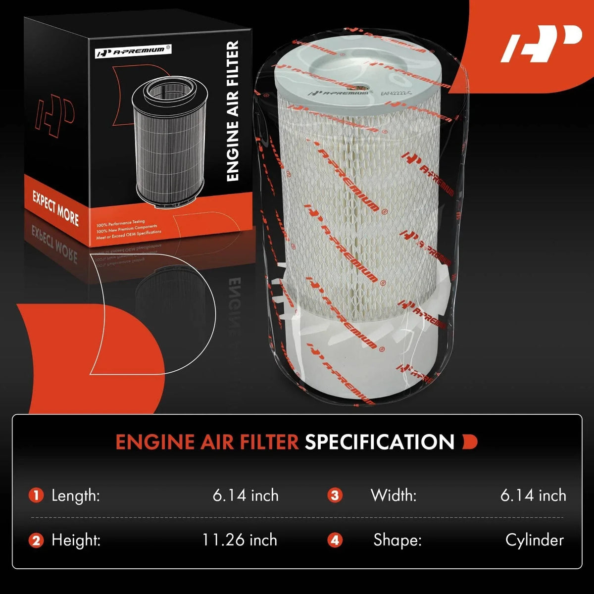 Engine Air Filter Pair for NV350 Urvan (2008-2015)
