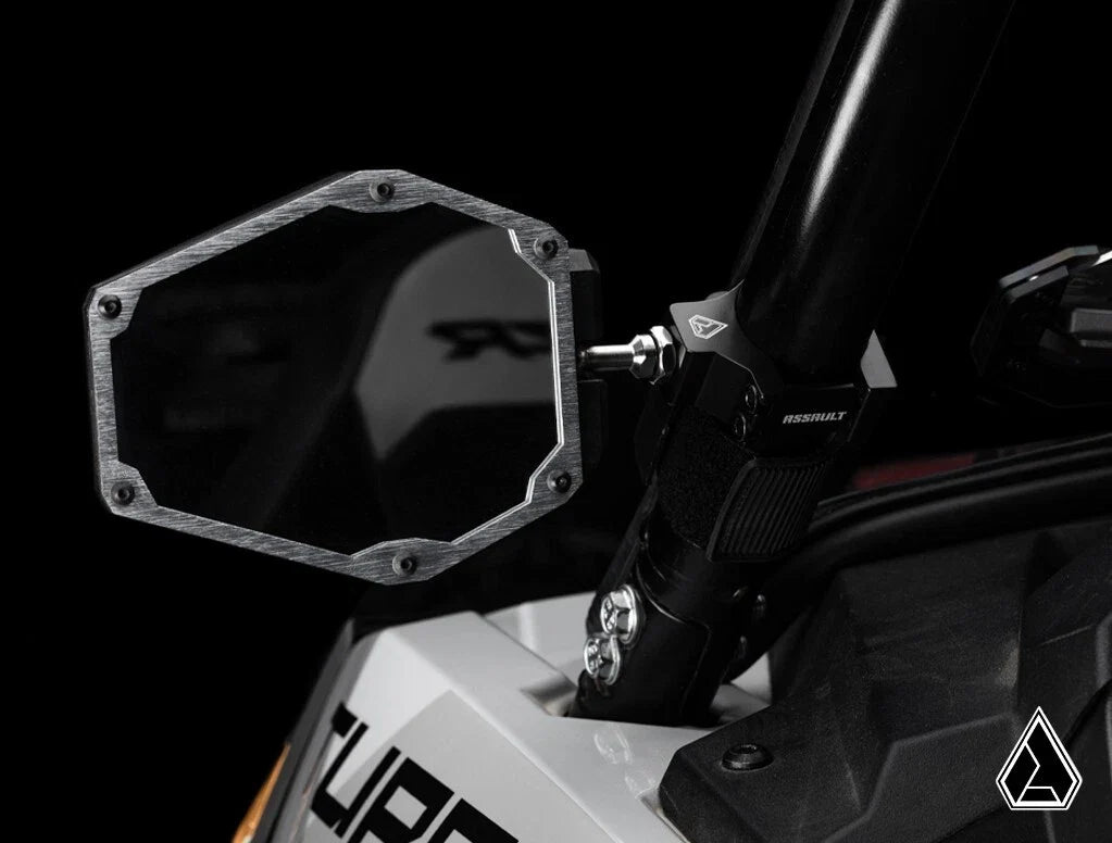 Assault Industries Aviator UTV Side Mirrors for UTV (1.875" Cage)