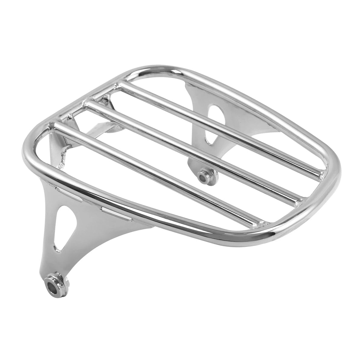 Chrome Solo Seat Luggage Rack for Harley Softail Heritage Classic (2018–2025)